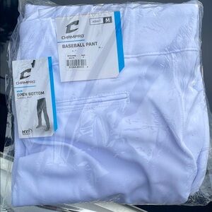New white baseball pants size adult Medium